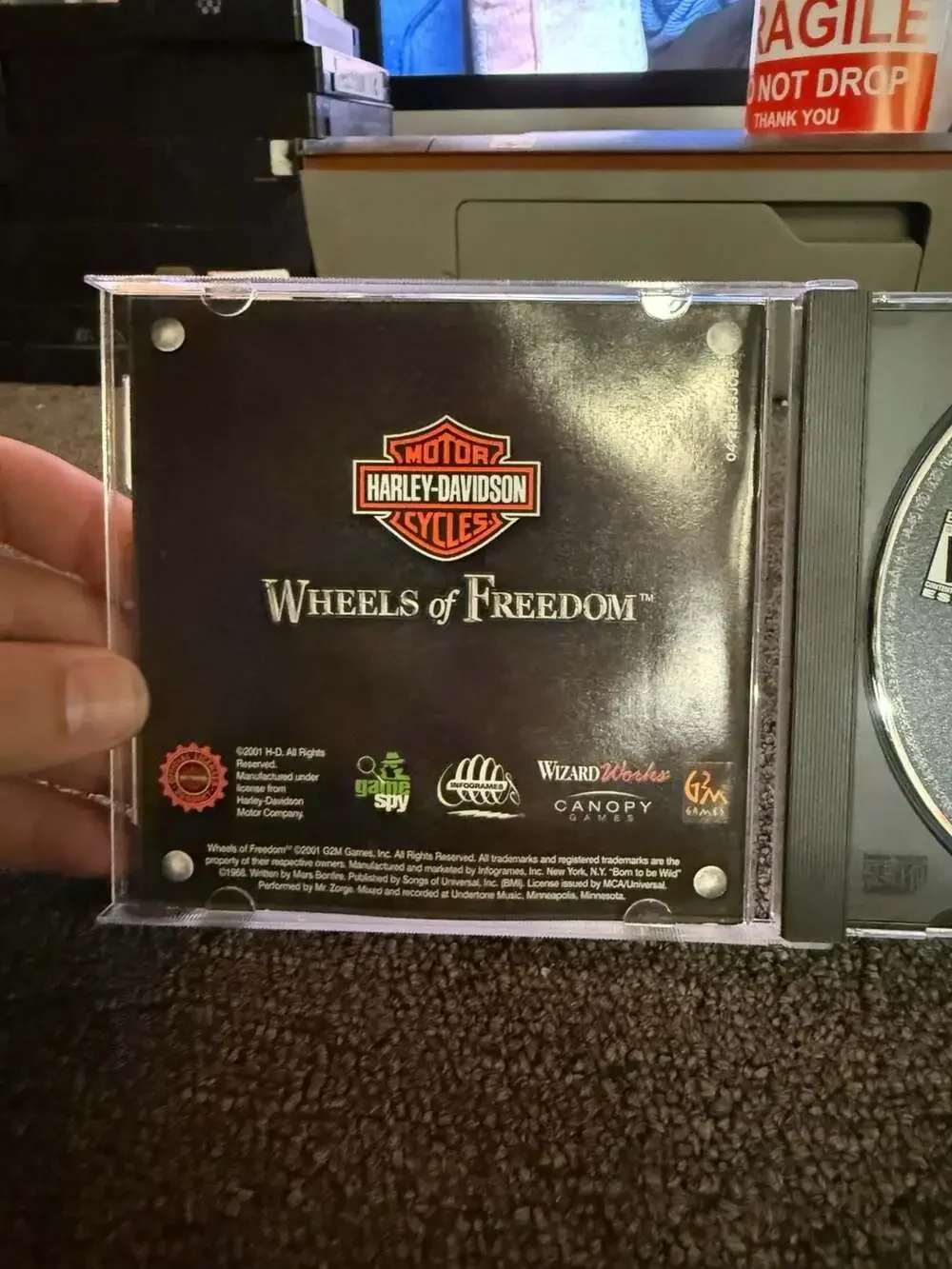 Harley-Davidson: Wheels of Freedom PC CD-ROM Game